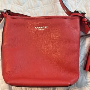 Coach Orange Legacy Mini Crossbody
